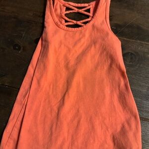 Old Navy Orange Fitted Top - GIRLS